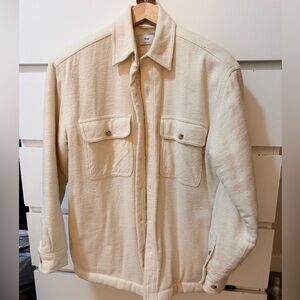 TNA Women’s Cream Fleece Lined Coat